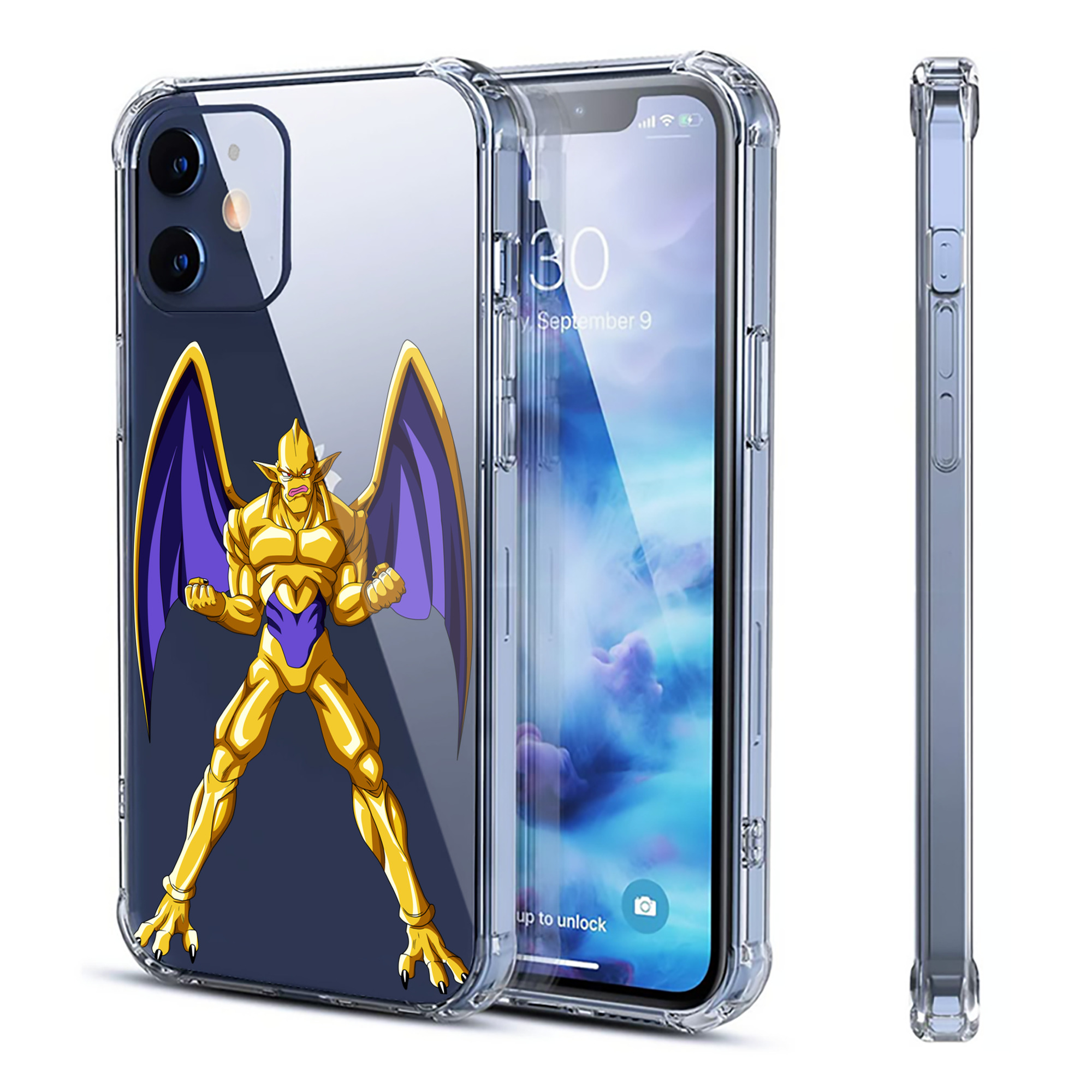 （画像用） ドラゴンボール DRAGON BALL 【iPhone 12シリーズ対応】透明スマホケース（クリアソフトケース）